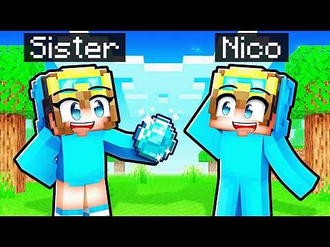 I Met My TWIN SISTER In Minecraft!