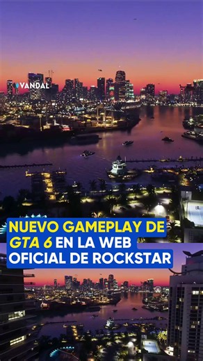 NUEVO (y breve) GAMEPLAY de GTA 6 🤔🌴 #gta6 #rockstargames #gta #gaming #videojuegos #vandal