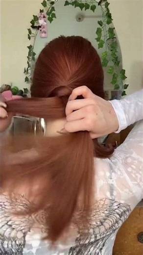 how to get a cuter braid ! hairstyle tutorial :p 🥨 #shorts #short #Aliciapiz