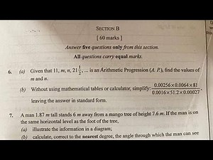 2025 WASSCE Mathematics (Core) Trial Questions