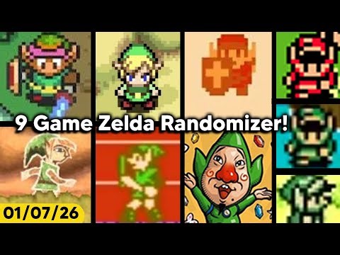 I Combined 9 Zelda Games into One GIANT Randomizer!