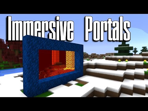 Immersive Portals Mod for Minecraft Forge (2020)