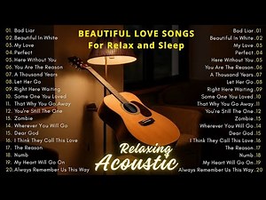 Beautiful Guitar Music for Sleep - Relaxing Music for Calming, Instrumental Acoustic