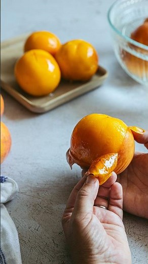How to Peel a Peach