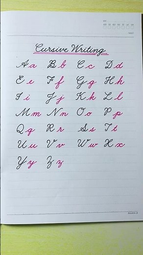 Cursive writing a to z | Cursive abcd | Cursive writing abcd | Cursive letters | Cursive handwriting