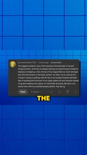 Dr Mike Mew on Instagram: "Forward Tongue Posture: What’s Going Wrong? Download the MEW app: mewingapp.co #mewing #mew #orthotropics #transformation"