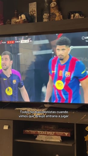 La Entrada de Araujo en la Supercopa de España
