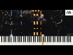 Billy Joel - Honesty - synthesia tutorial