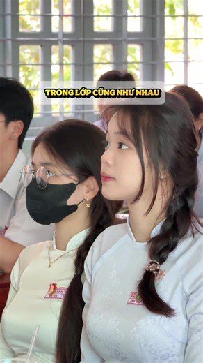 Có ai được ngồi chung với crush lun ko#hocsinh #travinh #xkldnhatban | sitting next to your crush