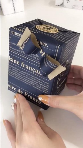 ダイソーのラッピングペーパーで作る簡単キャラメル包み │ wrapping🎁