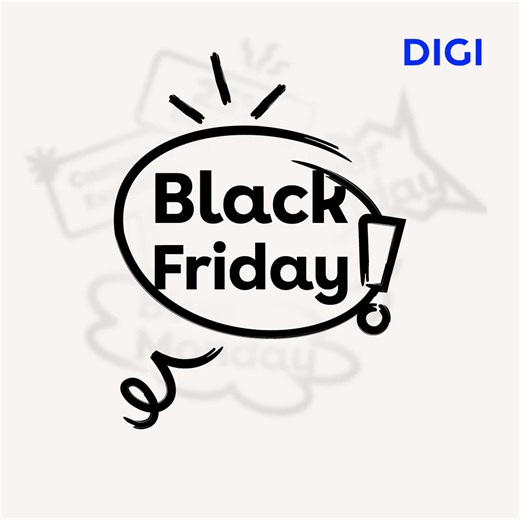 Como na DIGI não há promoções especiais, aproveita a Black Friday para escolher um serviço que te ajuda a poupar o ano inteiro! Sabe mais sobre os nosso serviços em https://www.digi.pt/ ou liga para 923 30 90 37. | DIGI Portugal