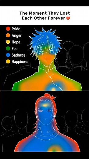 Their emotions tell the whole story 💔 #gojo #geto #jujutsukaisen