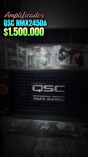 #qsc #crown #rmx #amplificador