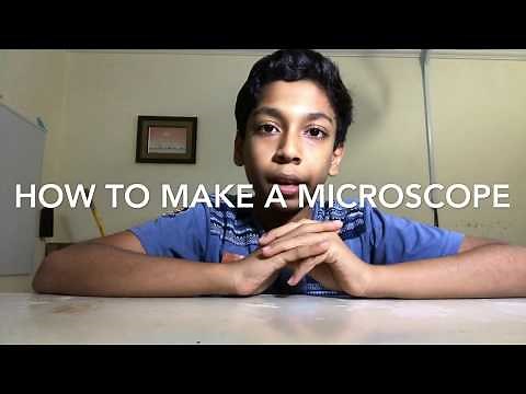 how to make a microscope