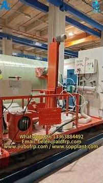 FW-4000 FRP tank filament winding machine we manufactured is successfully operating at Türkiye 🎉