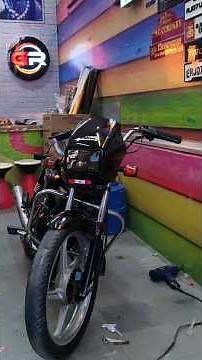 Splendor headlight modification 😃 splendor modified !! modified splendor !!