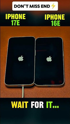 iPhone 17e vs iPhone 16e 🚀 Ultimate Speed Test ⚡ Worth Upgrade or Not? 🤯#viralshorts