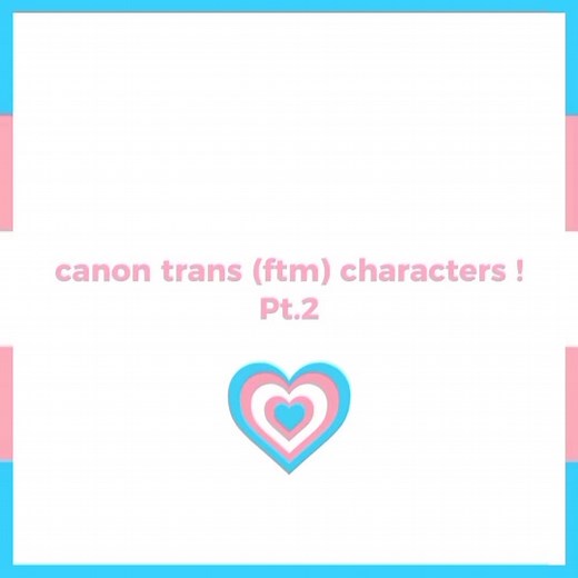 Trans Characters in Cartoons and Anime