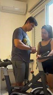 Unboxing da minha bike ergométrica 🚲💦 #cardioemcasa #emagrecimentoreal