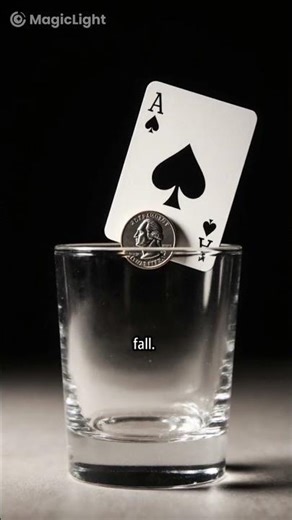 Amazing Physics Trick | Inertia Experiment with Coin & Card | Easy Science Trick