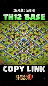 NEW TOWN HALL 12 Hybrid base with LINK - Clash of Clans