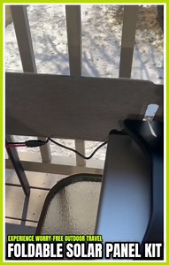 100W Foldable Solar Panel kit with Controller,Portable Solar Charger for Portable Power Station,Phone,Laptop,with M-C4 to DC5525 Output,USB-C,USB-A Port When Camping Fishing Van RV Road Trip