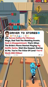 179K views · 3.4K reactions | She serves coffee for minimum wage, dad told the wedding guests. Such a disappointment. That's when the bride's phone started playing. #reddit #redditstories #redditreadings | Drive To Stories | Facebook