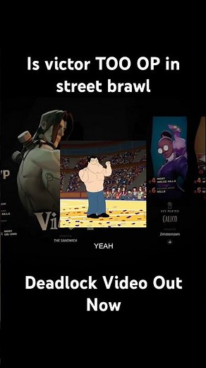 Is Victor Too OP in deadlocks new mode street brawl? #deadlock #deadlockclips #deadlockhighlights