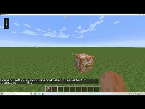 My Tornado Siren Sounds Minecraft Resource Pack! (1.7.2 - 1.16.4)