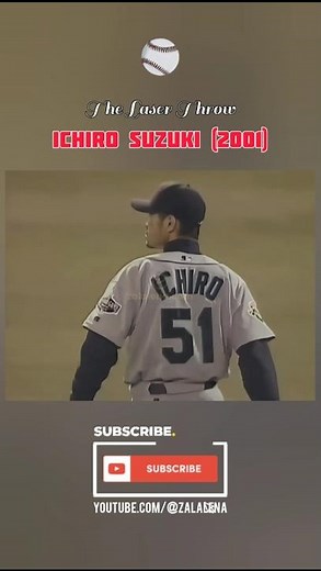 Ichiro Suzuki — The Laser Throw (2001 vs Oakland A’s)