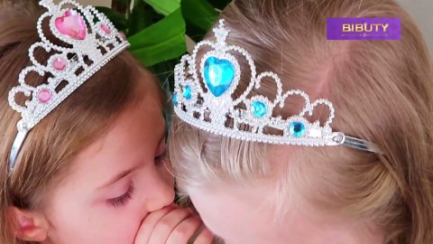 Princess Dress Up Accessories Princess Crown Tiara for Little Girls, Toddler Tiara crown Wand Toy Gifts for 3-6 Girl