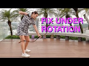 Fix Under-Rotation Back Swing - Golf with Michele Low
