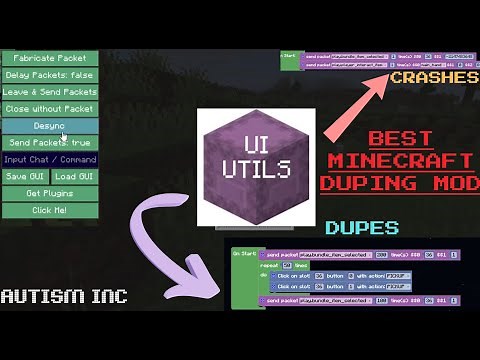 NEW UI-UTILS SHOWCASE | Best Minecraft Exploiting Mod