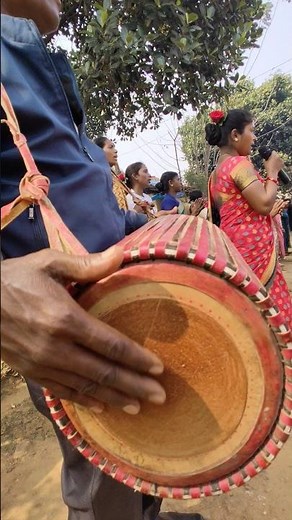 How to play Mandar 🙉|| Jharkhandi Mander #traditional #instrumental #shorts