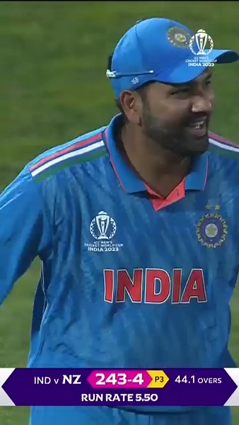 11M views · 277K reactions | Three players approaching, Rohit completes the catch! #CWC23 #INDvNZ #Cricket #CricketReels | ICC - International Cricket Council | Facebook