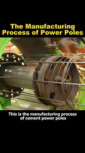 208K views · 1.7K reactions | The Manufacturing Process of Power Poles #fypシ゚viralシ #fbreelsfypシ゚ #FacebookReelsContest #fbreelsvideo #fypシ #fyp #virals #FacebookPage #AI #facebookpost | IKnowingIdea | Facebook