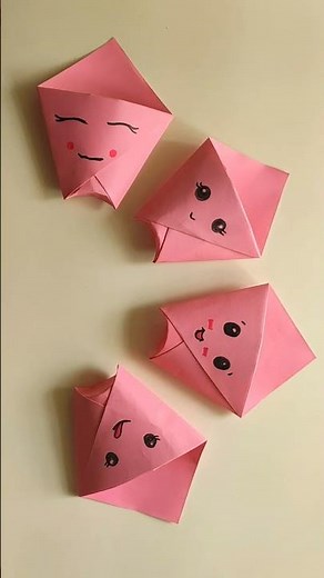 Origami Snack Cup | Popcorn Box DIY | Mini Popcorn box | Paper Popcorn Box #shorts