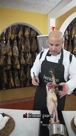 Tercer Corte o corte del costado del Jamón Ibérico
