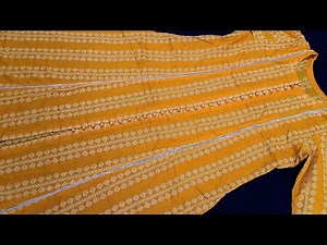 Front open frock cutting and stitching/designer frock #frock #frockcutting