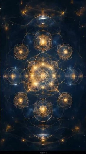 Cosmic Flow XV – Sacred Geometry Visual Meditation 🌌✨ #Meditation #SacredGeometry