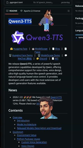 Qwen3-TTS Family is Now Open Sourced: Voice Design, Clone, and Generation!