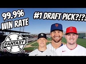 BEST Fantasy Baseball DRAFT STRATEGY