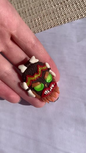 Clay Sculpture Creation Process with Colorful Tools