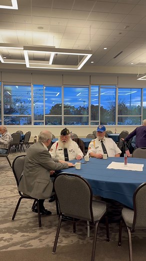 A morning of gratitude and honoring those who served. 🇺🇸 We proudly hosted our annual Veterans Day Breakfast, bringing together students, alumni, faculty, community members and their families to recognize and thank the brave men and women who have served our nation. We’re grateful for their courage, sacrifice, and dedication. ❤️ | Ferris State University