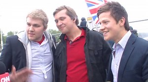 British lads show excitement for pageant