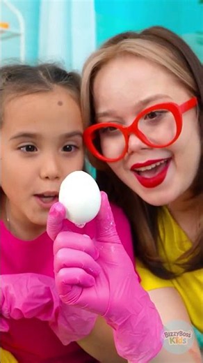 Amazing Egg Science Experiment! 🥚✨ Can You Guess What Happens?