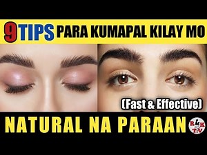 PAANO KUMAPAL ANG KILAY SA NATURAL NA PARAAN | How to grow eyebrows fast! (thick and natural)