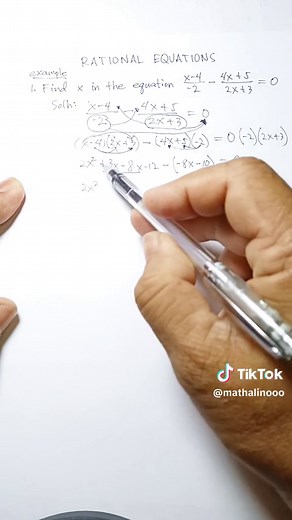 Grade 11 Gen. Math: Rational Equations Unraveled