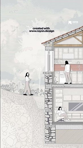 Drawings created with www.Rayon.design (Try this software for free!) #interiordesign