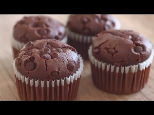 3 Minutes to Prepare/ Extra MOIST & SOFT Double Chocolate Muffins
